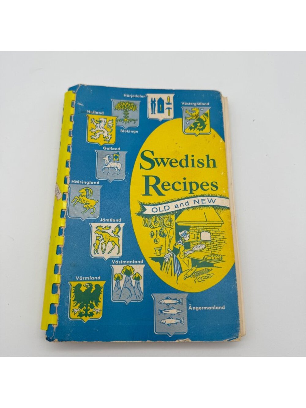 Vintage Swedish Recipes Cookbook American Daughters of Sweden 1971